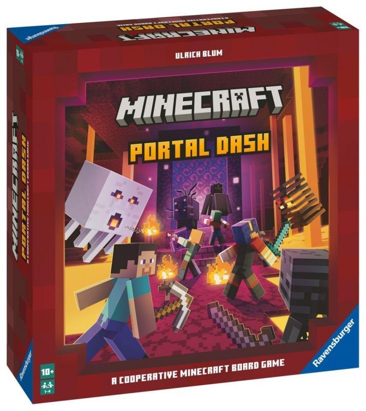 Ravensburger: Juegos - Juego de mesa de Minecraft Portal Dash